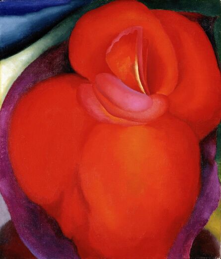 Georgia O’Keeffe, ‘Red Flower’, 1919