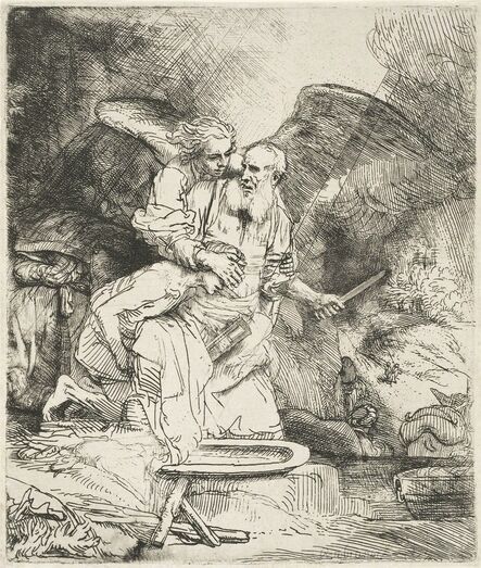 Rembrandt van Rijn, ‘Abraham's Sacrifice’, 1655