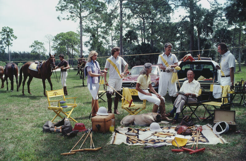 Slim Aarons, ‘Polo Party (Slim Aarons Estate Edition)’, 1981, Photography, Lambda, Undercurrent Projects