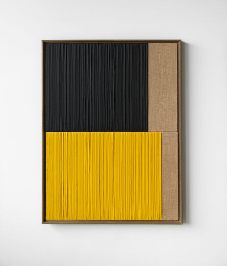 Johnny Abrahams, ‘Untitled (Yellow & Black 1)’, 2020
