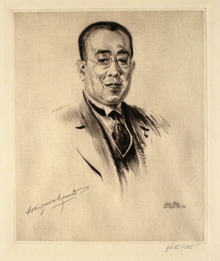 Walter Tittle, ‘Prince Tokugawa’, 1921