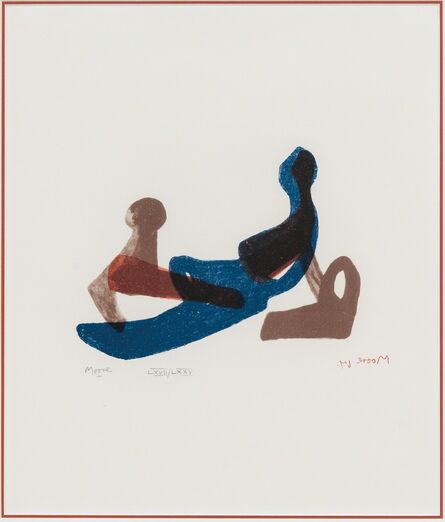Henry Moore, ‘Mother and Child, from the Italian edition of The Shelter Sketchbook’, 1967