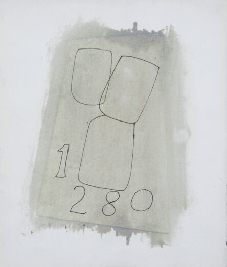 Ben Nicholson, ‘1,2,8,0’, 1970