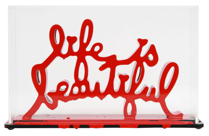 Mr. Brainwash, ‘Life is beautiful - Dipped red’, 2020, Sculpture, Mixed materials, Deodato Arte