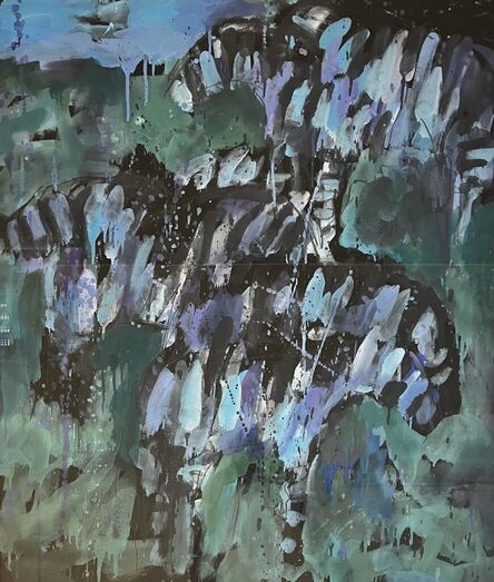 Theodore Waddell, ‘Vals Zebra #2’, 1990