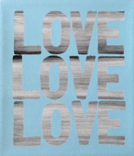 Matthew Heller, ‘Love Love Love (Blue)’, 2018