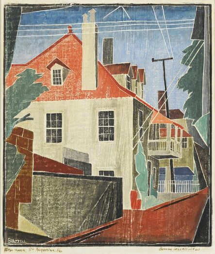Blanche Lazzell, ‘The Fatio House’, 1939