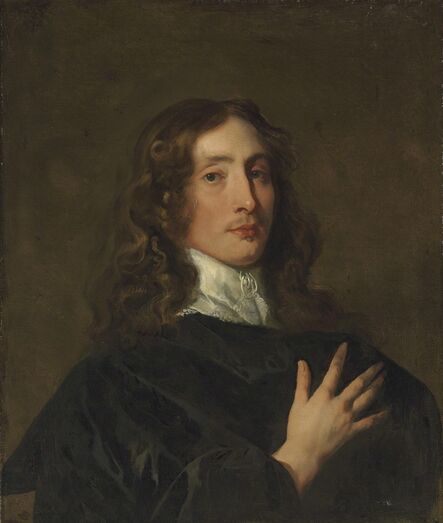 Peter Lely, ‘Portrait of a gentleman in black, bust-length’