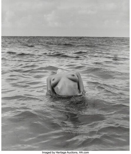 Herb Ritts, ‘Floating Torso, St. Barthélemy’, 1987