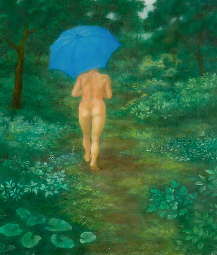 Hiromi Sengoku, ‘Into the forest, where a man who brings rain lives’, 2018