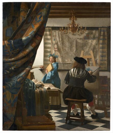 Johannes Vermeer, ‘The Allegory of Painting’, ca. 1666