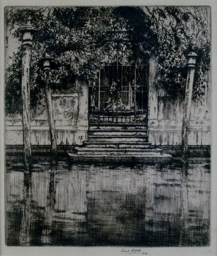 Ernest David Roth, ‘ Canal Entrance, Venice’, 1906