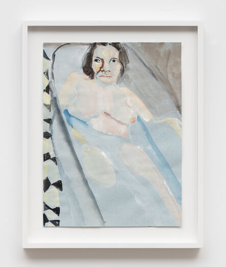 Chantal Joffe, ‘Self-Portrait in the Bath’, 2023