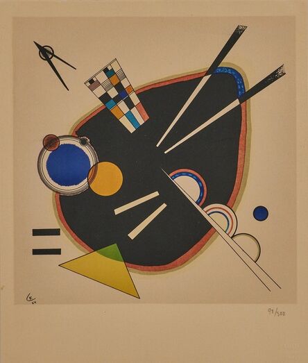 Wassily Kandinsky, ‘A Tache Noir’, 1924