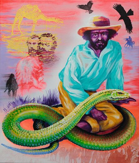 Nana Ohnesorge, ‘Life Support, Portraits of Watpipa and Dick, Aboriginal Guides to the Burke and Wills Expedition’, 2015