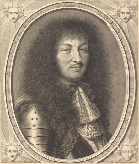 Robert Nanteuil, ‘Louis XIV’, 1670