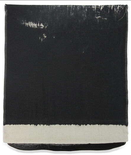 Analía Saban, ‘Pressed Paint (Mars Black)’, 2017