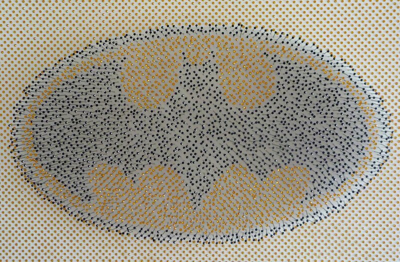 Stephen Graham, ‘Batman’, 2015, Installation, Pins made with Swarovski crystals on Fabriano, Pop International Galleries