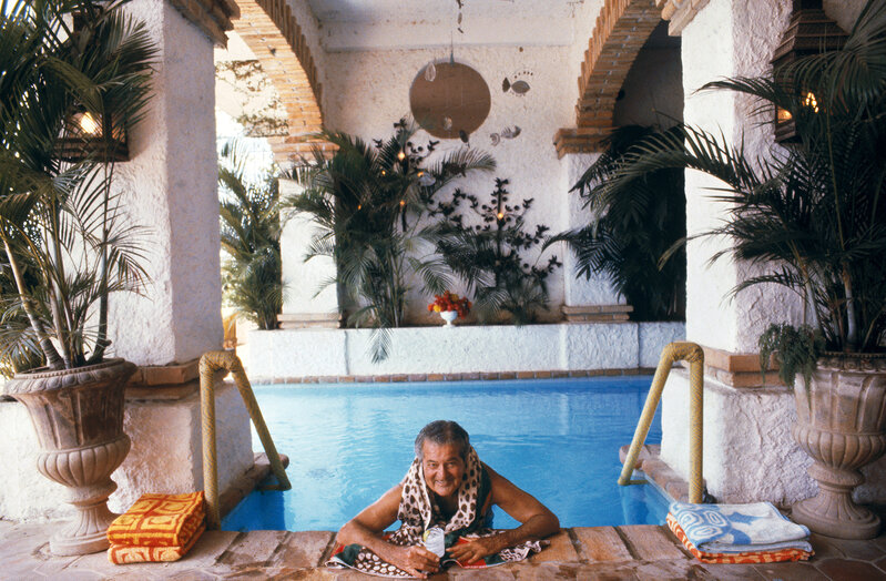 Slim Aarons, ‘Pool At Puerto Vallarta’, 1979, Photography, C print, IFAC Arts
