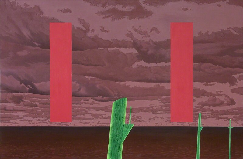 Eric Green, ‘Departure’, 1982, Painting, Acrylic on panel, Dowling Walsh
