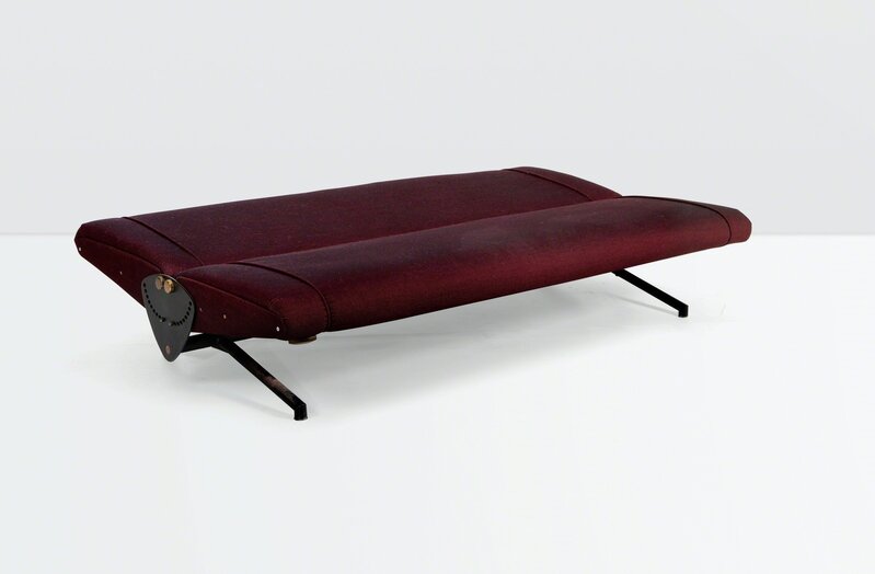 Osvaldo Borsani, ‘a D70 sofa with a movable metal structure, a foam rubber padding on rubber strips and fabric upholstery’, 1954, Design/Decorative Art, Cambi