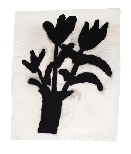 Donald Baechler, ‘Untitled (Linen Flower #1)’, 2004
