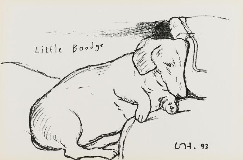 David Hockney, ‘Little Boodge’, 1993, Print, Offset lithograph, Forum Auctions