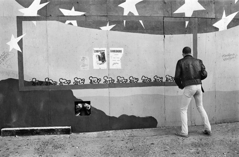 Micha Bar-Am, ‘Keith Haring at work. New York.’, 1980, Print, Pigment print, Magnum Photos
