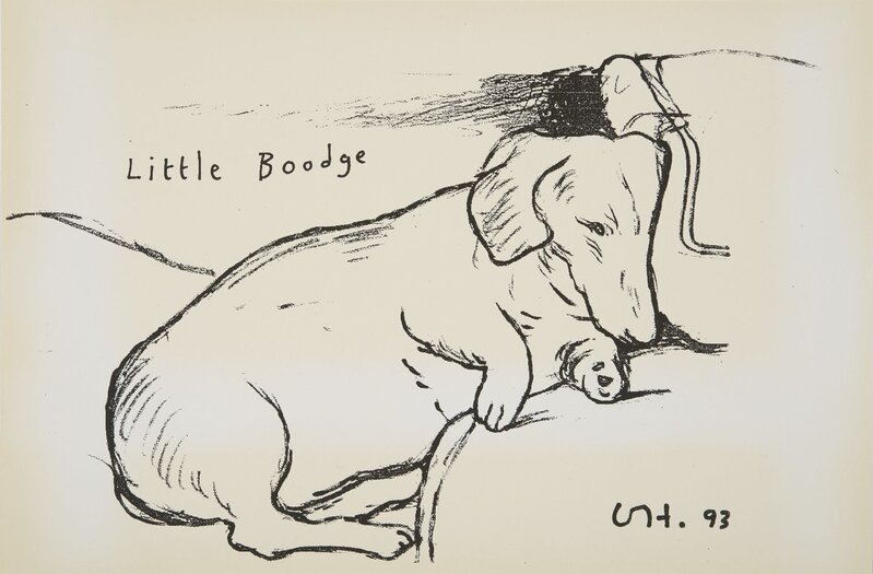 David Hockney, ‘Little Boodge’, 1993, Posters, Offset lithographic poster on satin wove, Roseberys