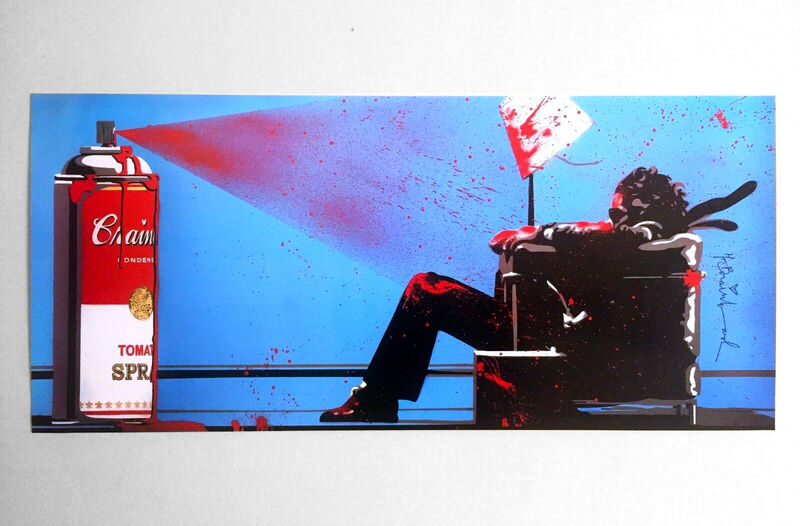 Mr. Brainwash, ‘Max Spray, Signed’, 2010, Print, Offset Lithograph, The Untitled Space