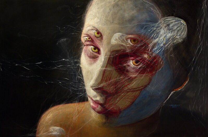 Carlos Larracilla, ‘El momento presente’, 2014, Painting, Oil on canvas, Art Konnection
