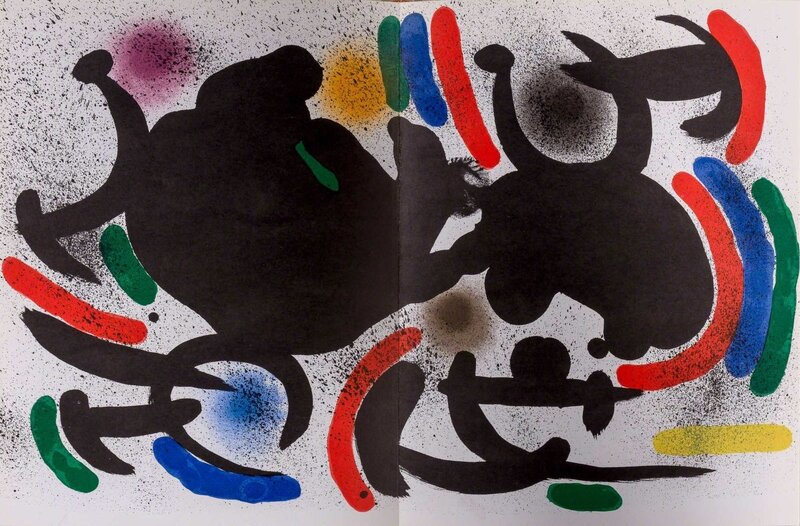Joan Miró, ‘MIRÓ LITHOGRAPHS VOLUME 1 (MOURLOT 854; 857-867; CRAMER BOOKS 160)’, 1972-81, Print, 12 lithographs, Doyle