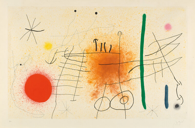 Joan Miró, ‘Partie de campagne II (Country Party)’, 1967, Print, Etching and aquatint in colors, on wove paper, with full margins., Phillips