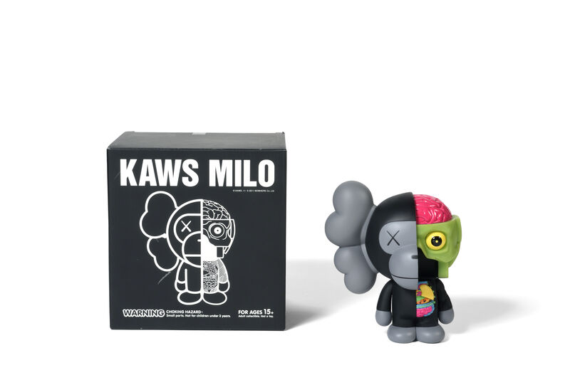 KAWS, ‘DISSECTED MILO (Black)’, 2011, Sculpture, Painted cast vinyl, DIGARD AUCTION