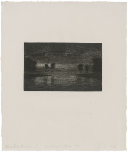Stephen Hannock, ‘Flooded River; Steel Dawn’, 1994