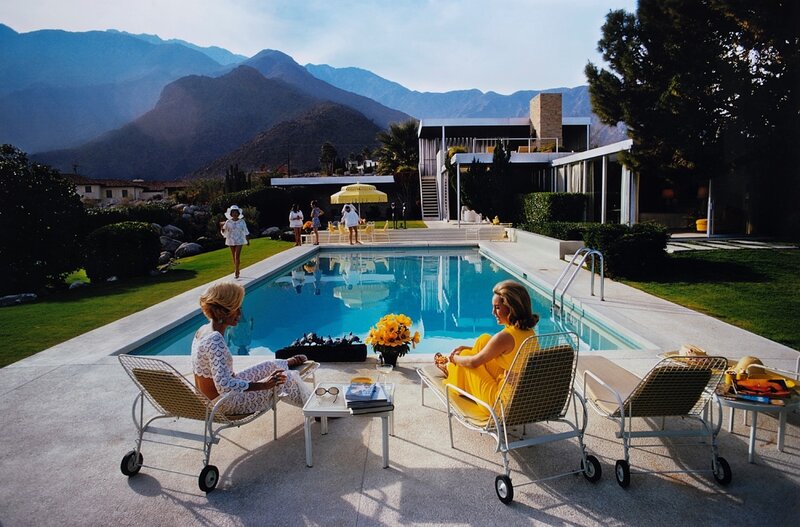 Slim Aarons, ‘Poolside Glamour, Palm Spring, California’, Photography, C-print, Finarte