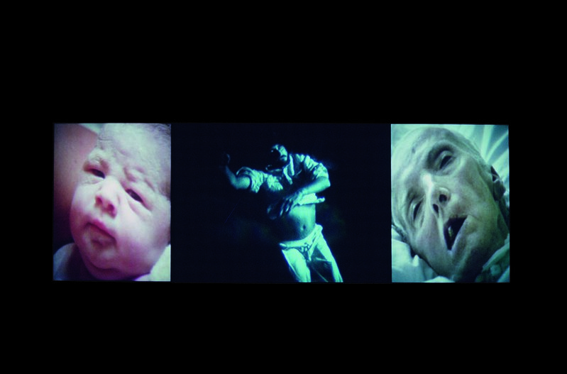 Bill Viola, ‘Nantes Triptych’, 1992, Video/Film/Animation, Video/sound installation, Royal Academy of Arts