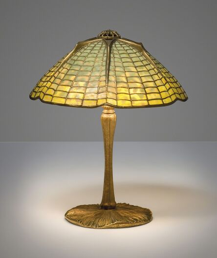 Tiffany Studios, ‘A 'Spider' table lamp’, circa 1910