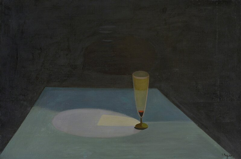 Vera Pagava, ‘Coupe et formes sur table’, 1935, Painting, Oil on canvas, Jeanne Bucher Jaeger