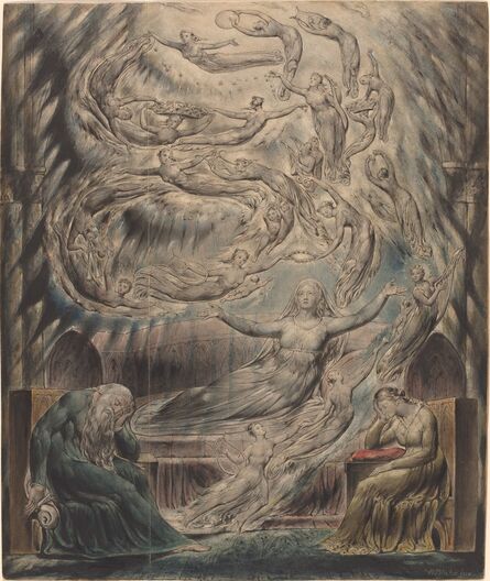 William Blake (1757-1827), ‘Queen Katherine's Dream’, ca. 1825