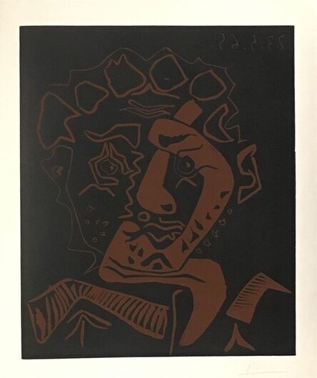 Pablo Picasso, ‘Head Actor - The Dancer (Tete D'Histrion- Le Danseur)’, 1965