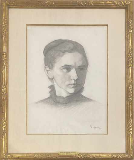 Othon Friesz, ‘Head of a Breton Woman’, ca. 1900