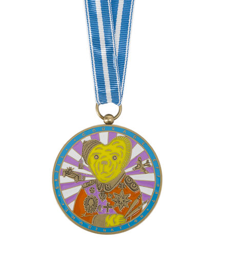Grayson Perry, ‘Teddy Bear Necklace Medal’, 2018