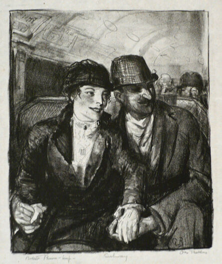 George Bellows, ‘IN THE SUBWAY’, 1921