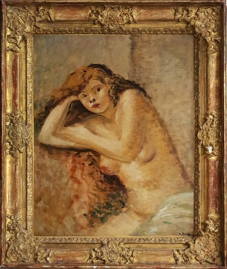 André Derain, ‘Le Modele Roux, Nude girl’, 1926