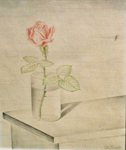 Josef Mangold, ‘"Rose im Wasserglas"’, ca. 1928