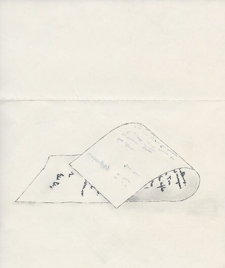 Lenka Clayton, ‘Letter from a Sculptor (Paolozzi)’, 2020