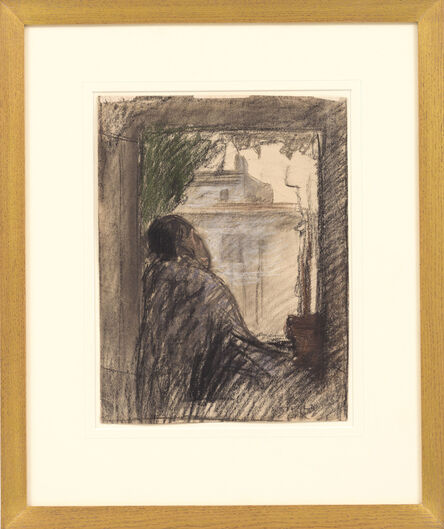 Joseph Stella, ‘Man seated at a window’, 1930