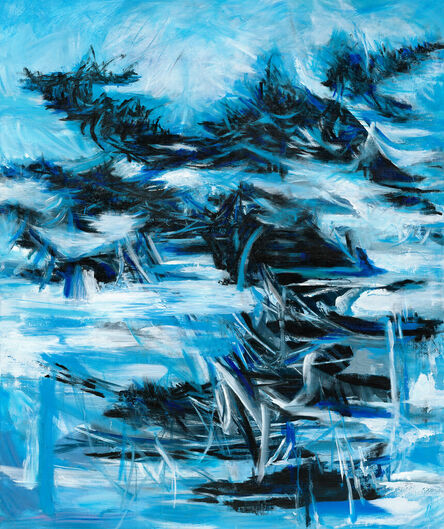 Suling Wang, ‘Echo of the Horizon(Blue)’, 2021-2023