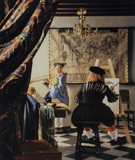 Yasumasa Morimura 森村 泰昌, ‘Vermeer Study: A Great Story out of a Small Room’, 2004